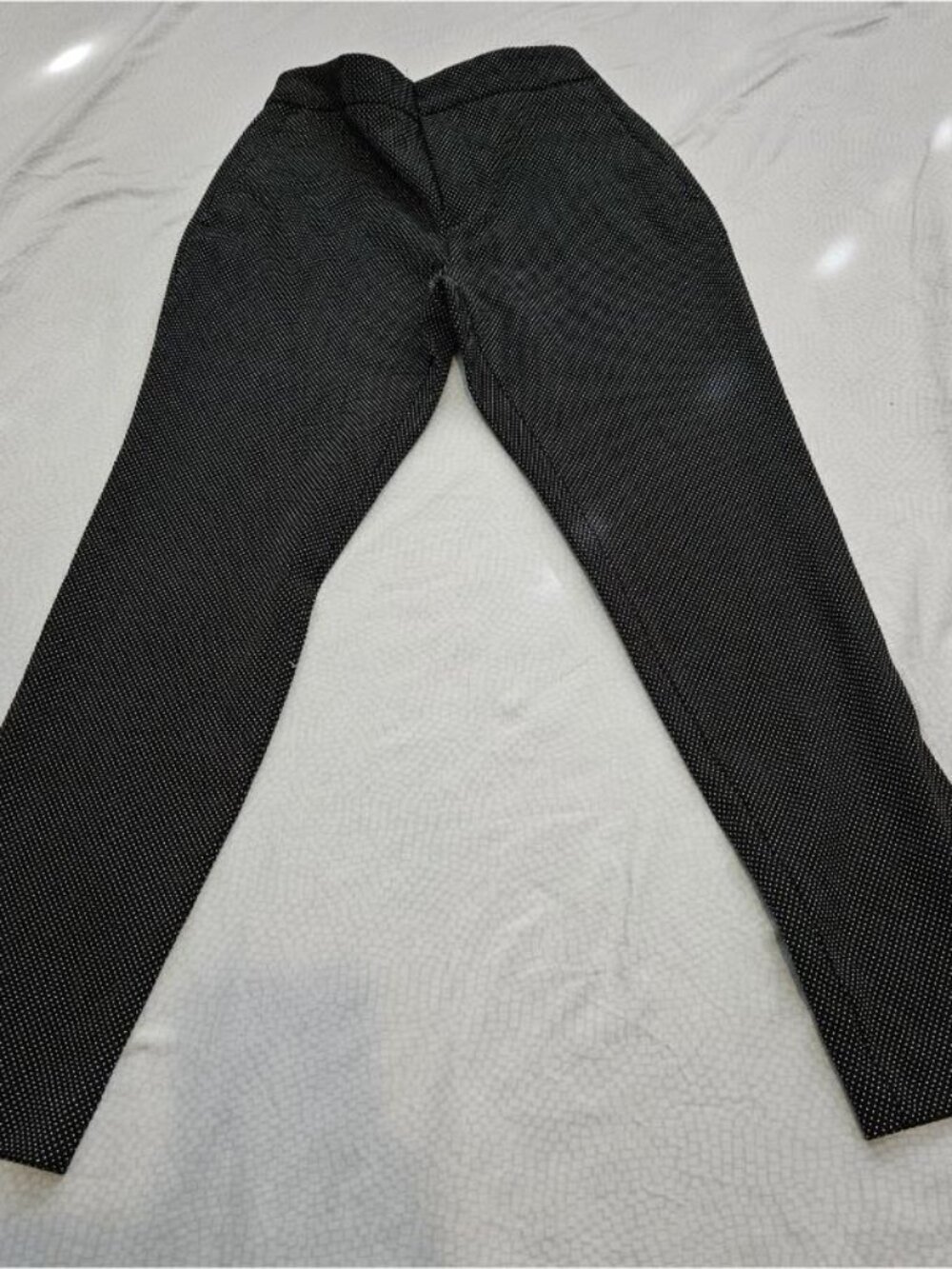Pants, Zara, 2, Black/White